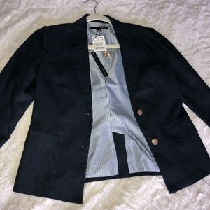 Navy/White Harve Benard Blazer